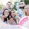 Civaner 36 Pcs Pink Bow Bubble Wands Bulk Pink Bow Themed Party Favors Coquette Mini Bubble Wands for Party Supplies Coquette Bridal Bachelorette Birthday Gift Favors view 2