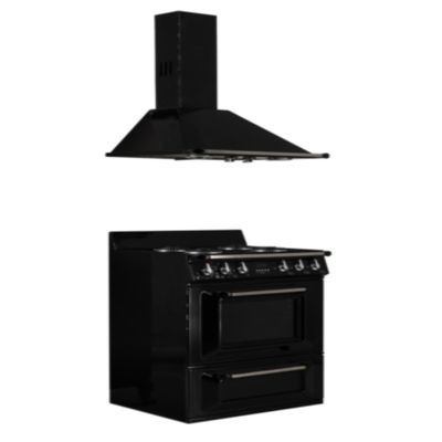 2pcs/Set 1:6 Scale Dollhouse Miniature mini Simulation cooktop Range Hoods,intergrated Cooker Model,bjdob11blythegsc Kitchen appliances Accessories (Black)