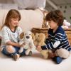 2Pcs Dog Stuffed Animals, Microwavable Stuffed Animal Adorable Fluffy Puppy Plush for Warmth, Heatable Coolable Lavender Scent Dog Plush Toys, Cute Soft Plushies for Kids & Adults Girls Boys Gifts view 2