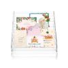 7 Tier Acrylic Card Display Stand, Easy Clip-On Design, Versatile Trading Cards Stand, Greeting Card Display Stand,Portable Display Rack Holder for Graded Cards, PSA Cards,Sports Cards, Business Cards view 1