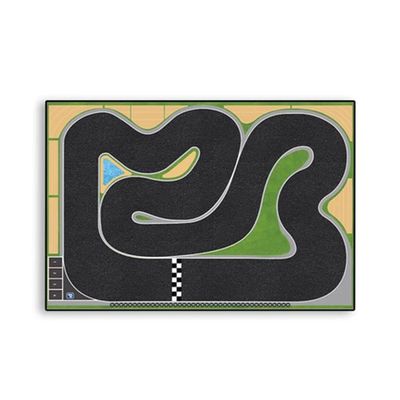 YounggDiy Race Track for 1/32 1/43 1/64 1/76 Scale RC Car Model, Toy Car Accessories (120X80CM)