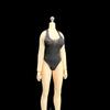1/12 Scale Female Clothes Bathing Suit for 6-inches Action Figure Body Doll, 1/12 Doll Female Action Figure Swimsuit Jumpsuits Bodysuit Swimwear Clothing Split Swimsuit Set (Black) view 1