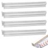 4 Pack Mahjong Racks with Pushers, Mahjong Pushers and Racks, 18.7 inch Acrylic Clear Mahjong Tile Holder Accessories view 1