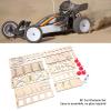 Oreilet RC Wooden Obstacle for LDRC, High Density Board, Easy to Assemble, Realistic Obstacles, Exciting RC Car Racing Adventures, Enhance Playability, No Burr Finish view 2
