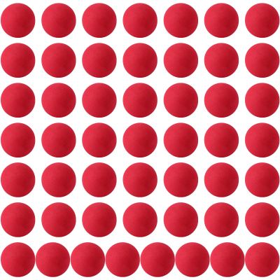 kymqlyw 50 Pcs red Mini Soft Foam Balls Assorted Lightweight Mini Play Balls Sponge Ball for Crafts Birthday Party Favors Bag Gifts Fillers Carnival Prizes Gift for Classroom (red)