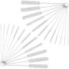 24PCS Long Straw Cleaner Brushes, 12 Sizes Nylon Pipe Tube Cleaner, Tube Cleaning Brush Set for Small Spaces, Sippy Cups, Water Bottle, Metal and Plastic Drinking Straw Cleaning view 1