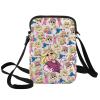 BWWKTOP Piggy Pig Crossbody Bag Kermit Frog & Piggy Fans Gift Piggy Pig Shoulder Bag Piggy & Frog Merch (Piggy XK-B) view 1