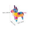 Abaodam Alpaca Shape Party Pinata Handmade Mexican Pinata Toy Birthday Party Decorations view 2
