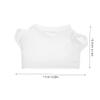 BESTonZON Sublimation Blank T-Shirt Clothes for Stuffed Animals Bear Outfits Soft for Comfort for Friends Create Unique Designs view 2