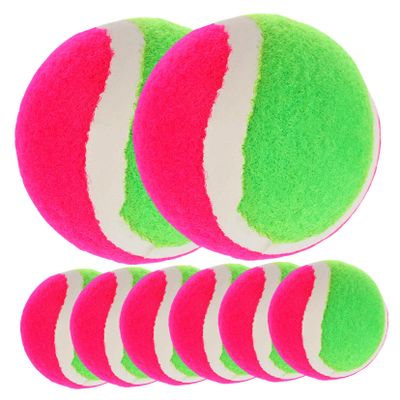 Abaodam 8pcs Wear-Resistant Sticky for Boys and Girls Interactive Fun Toss Bright Colors for Engaging Playtime Boy Girl Accessory Random