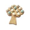 Montessori Materials Wooden Tree for fine Motor Skills Activities Toddler Homeschool Learning Resource Early Years Gift for Kids (Tree+Winter Felt Balls) view 1