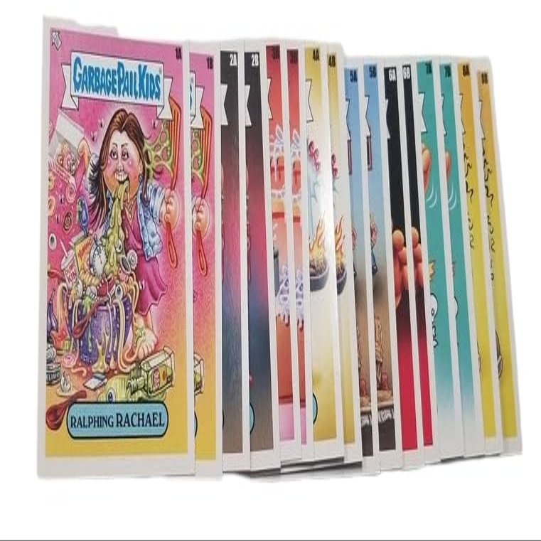 2021 GPK Garbage Pail Kids Food Fight Sub Set Celebrity Chefs 16 Card Bonus Set