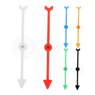 Alipis 6pcs Arrow Spinner Wheel Suction Cup for Party Games and Classroom Activities