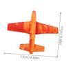 Abaodam Assembly Airplane Toy for Boys and Girls Lightweight Glider for Outdoor Playtime Easy to Throw and Catch for Family Bonding and Skill Development Camouflage Design view 2
