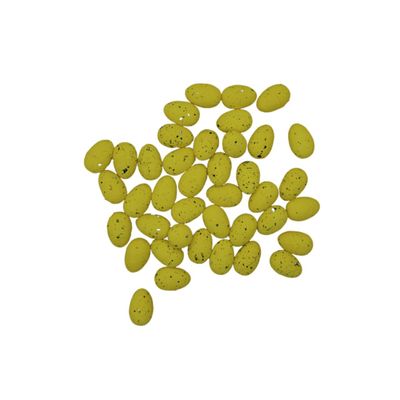 COHEALI 100pcs DIY Graffiti Fake Pigeon Eggs Solid False Pigeon Eggs Decorative Simulation Bird
