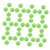 Toyvian 100pcs Soft Foam for Indoor and Outdoor Practice for Boy Girl Hand-Eye Coordination and Interactive Sports Games view 1
