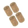 BAZEITFLOW 4pcs Mini Faux Hay Bales for Dollhouse Decoration Realistic Miniature Straw Bales for DIY Fall Crafts Autumn Table Displays and Harvest Decor view 1