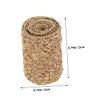 BAZEITFLOW 4pcs Mini Faux Hay Bales for Dollhouse Decoration Realistic Miniature Straw Bales for DIY Fall Crafts Autumn Table Displays and Harvest Decor view 2
