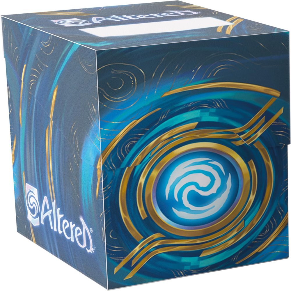 Gamegenic Altered The Crow's Eye EXPEDITION SOFT BOX - Officially Licensed, Double-Sleeved Card Deck Box with Cobra Neck Technology, Innovative Token Box, Self-Locking Lid & Write-On Strip, Made