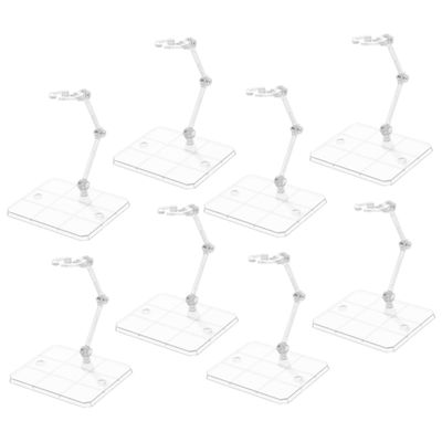 YARNOW 8pcs Doll Display Stand Action Figure Holder Flat Stable Base for Anime Collectibles