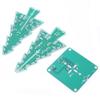 3D Christmas Tree DIY Electronic Circuit Kit with LED Lights, Festive Holiday Decor, Educational and Fun (Colorful DIY Suit) view 1