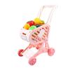 Kisangel 1 Set Boys and Girls Shopping Cart Play Food Toy Toddler Boys and Girls Groceries Cart Fruits Toy Early Brain Development view 1
