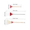 Kisangel 1set Dollhouse Bathroom Cleaning Set Miniature Mop Broom and Plunger Accessories for Dollhouse Cleaning Scenarios Tools for Miniature Home Decor view 2