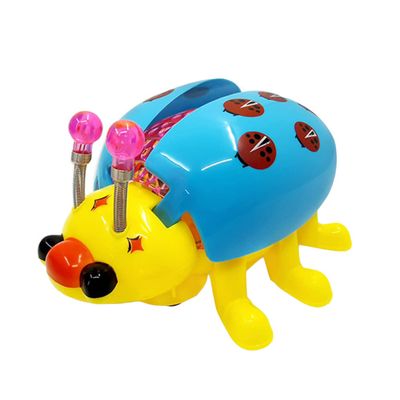 Abaodam 1pc Creative Ladybug-Shaped Electric Toy for Beetle Light and Music Plaything Engaging for Color Encourages Playtime Fun and Bonding
