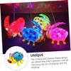Abaodam 1pc Creative Ladybug-Shaped Electric Toy for Beetle Light and Music Plaything Engaging for Color Encourages Playtime Fun and Bonding view 3