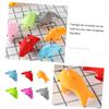 ERINGOGO 6pcs Whale Charm Stuffed Animal The Animal s Mini Lovely Pendant Stuffed Whale Pendants for Bag Adorable Cartoon Hanging Ornament Plush view 4