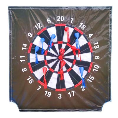 TentandTable Replacement Air Frame Game Panel | Dart Board | Ball and Bean Bag Toss Panel with Net | Use with Air Frame Game | for Backyards, Carnivals, Schools, Birthday Parties