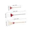 BESTonZON 1set Miniature Dollhouse Cleaning Kit Realistic Broom Mop Toilet Plunger Accessories for Dollhouse Decor Sturdy Easy to Clean Tools for Bathroom Scenes view 2