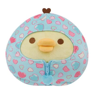 San-X Original Rilakkuma Hearts Sleeping Bag Plush - 22" Kiiroitori