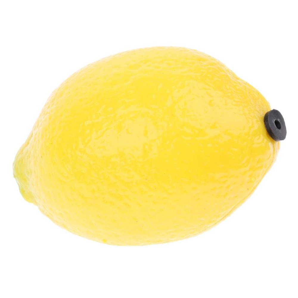 TWTCZOZ Fruit Design Handheld Maraca for Kids, Lemon, as described