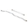 Aluminum Alloy RC Steering Links Rod for Axial RBX10 Crawler Car, Pull Tie Rod for 1/10 Off Road Tube Rack, Lightweight and High (Silver) view 2