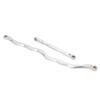 Aluminum Alloy RC Steering Links Rod for Axial RBX10 Crawler Car, Pull Tie Rod for 1/10 Off Road Tube Rack, Lightweight and High (Silver) view 3