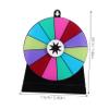 Alipis Prize Wheel Game Slot Dry Erase Wheel with Stand for Parties Weddings and Classroom Fun Interactive for Prizes and Activities view 2