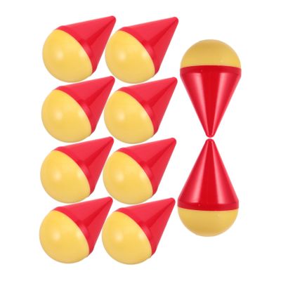 HANABASS 10pcs Pinata Toy Fillers DIY Tumbler Toys Making Material Unfinished for Boys and Girls Educational Play