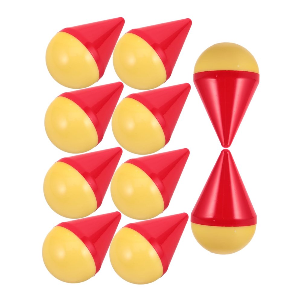 HANABASS 10pcs Pinata Toy Fillers DIY Tumbler Toys Making Material Unfinished for Boys and Girls Educational Play