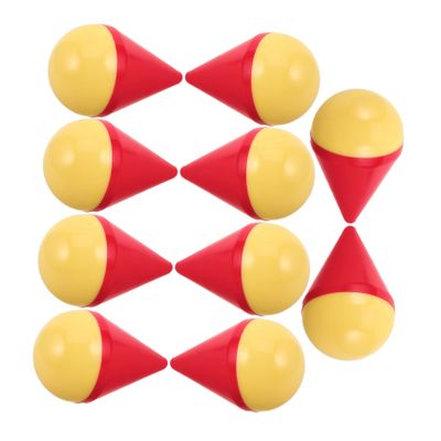 BESPORTBLE 10pcs DIY Tumbler Toys for Boys and Girls Wobbly Craft Supplies Unfinished Toy Liner Tumbler Liner Educational Balance Doll Bases