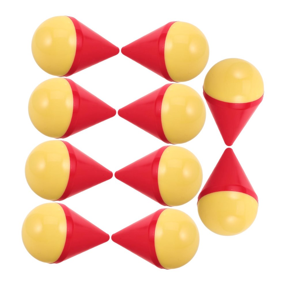 BESPORTBLE 10pcs DIY Tumbler Toys for Boys and Girls Wobbly Craft Supplies Unfinished Toy Liner Tumbler Liner Educational Balance Doll Bases