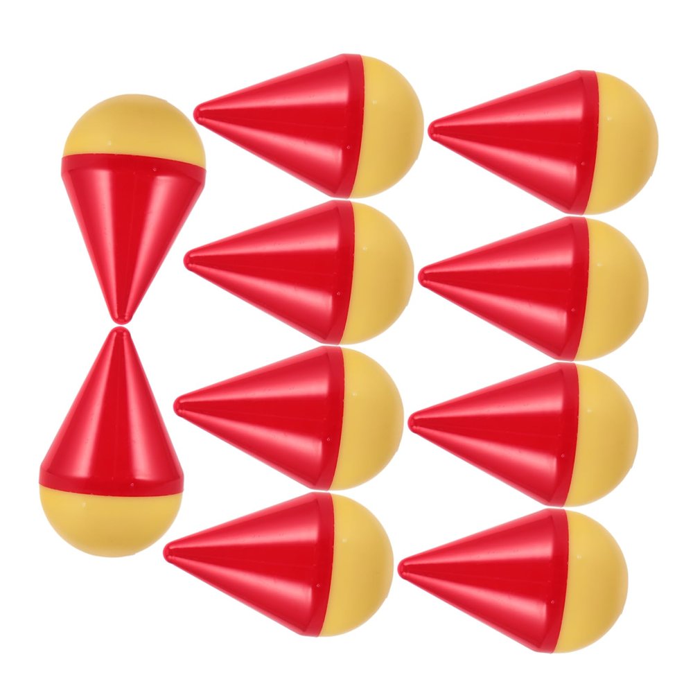 KESYOO 10pcs DIY Tumbler Toys for Boys and Girls Wobbly Toy Handmade Balance Base Unfinished Party Favors