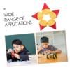 KESYOO 10pcs DIY Tumbler Toys for Boys and Girls Wobbly Toy Handmade Balance Base Unfinished Party Favors view 3