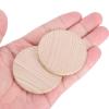 100 Blank Tokens, Wood Discs for Jewelry Decoration, Craft Supplies Decoration Maker Handmade Accessories Suitable for Kids Crafts (3cm) (4cm) (5cm) view 4