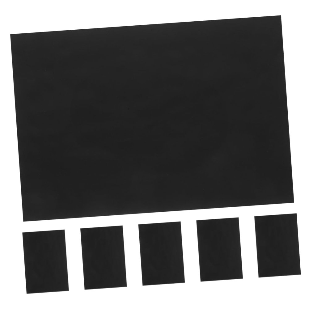 FONDOTIN 6sheets Enhance Your Diorama of Realistic Road Decor Stickers Self-Adhesive Model Road Tape for Architectural Models