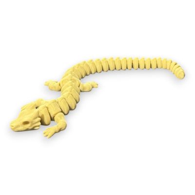 Articulated Dragon, no Wings, Skeleton | Home Dcor and Office Desk Toys | Autism, ADHD, Sensory | 3D Printed Gift