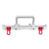 GFEJVDBI Metal Front Bumper with Tow Hook for 1/12 Scale RC Crawler Car MN128 Upgrade Parts Accessories(Silver) view 1