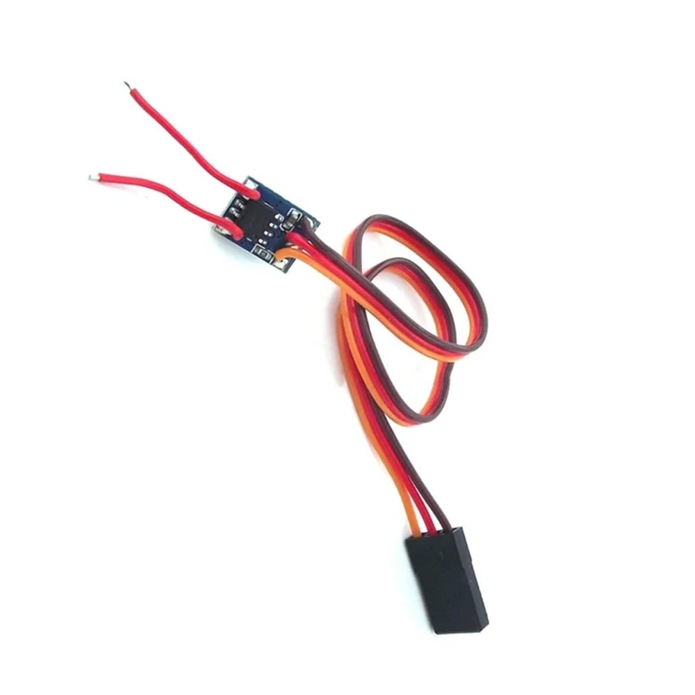 AARTERZZA DC 5V 1A Electronic Speed Controller Used in Car, Model Aircraft Heat Dissipation for Toy Car Assembly
