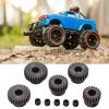 48DP Motor Gear, 5PCS 5mm Shaft Hole 20T 22T 24T 26T 28T Pinion Set 1/10 RC Truck, Climbing Car, Steel Material with Excellent Performance, Craftsmanship Design, Black Color view 4