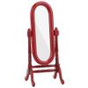 1:12 Mini Doll House Full Length Dressing Mirror Model Accessory Room Furniture Toy (Brown) view 1